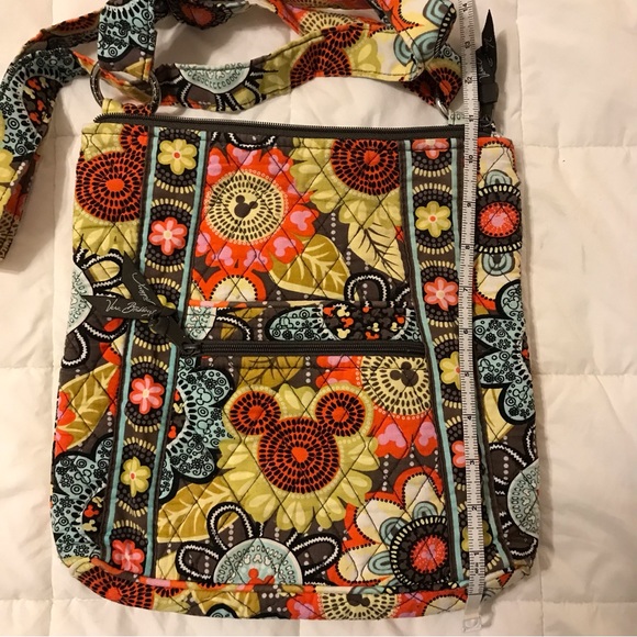 Vera Bradley Bags Vera Bradley Disney Crossbody Bag Hidden Mickey Flowers Poshmark